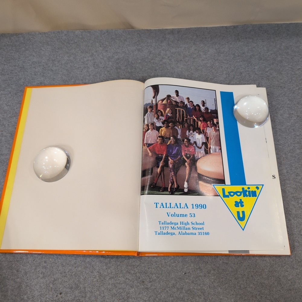 1990 Tallala Vol 53 Talladega High School Yearbook Alabama Don Medders Hardcover - Picture 3 of 3